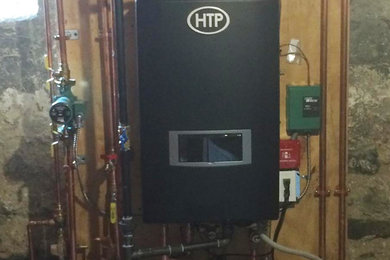 Single Zone Hydro Coil Boiler and Instant Hot Water