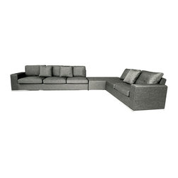 Guston - Large contemporary sectional - Sectional Sofas