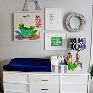 Alex's Great Blue and Green Nursery