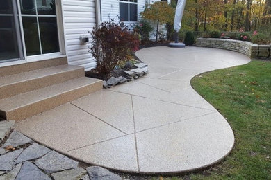 Example of a trendy patio design in Other