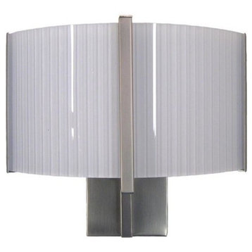 Quoizel Lighting 2-Light Energy Efficient Brushed Nickel Wall Sconce