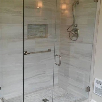 Clean-line Custom Shower Enclosure