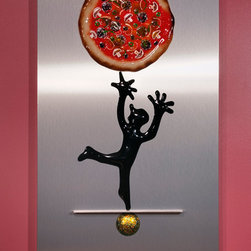 The well balanced Pizza for Pizza Giovanni Restaurant Mt. Barker, South Australi - Sculptures