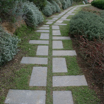 Jardin privado en la Costa Brava, Gerona, Spain