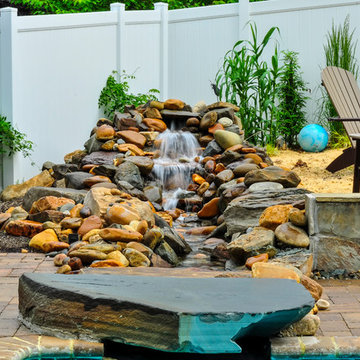 Poolside Water Feature