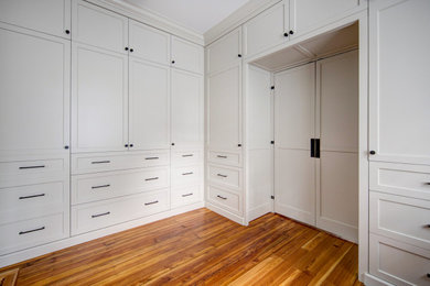 Example of a trendy closet design in Philadelphia