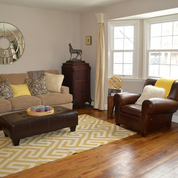Geometric Living Room