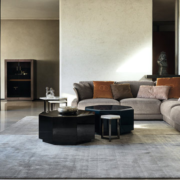Light and open lounge featuring Signorini & Coco furniture