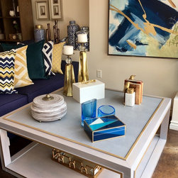 Blue & Gold - Home Decor