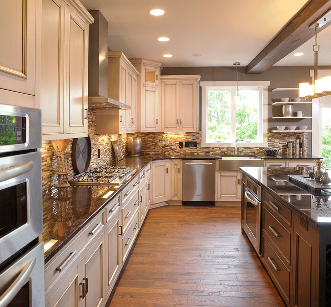Traditional Kitchen by Weaver Custom Homes