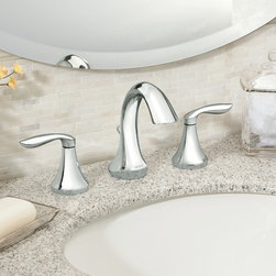 Eva&reg; Chrome Two-Handle High Arc Bathroom Faucet - Products