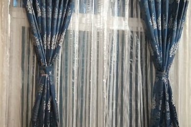 Curtain Fabrics for a customer in Mandya, Karnataka