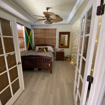 Residential | LVP Quincy Oaks & Tile Slate White