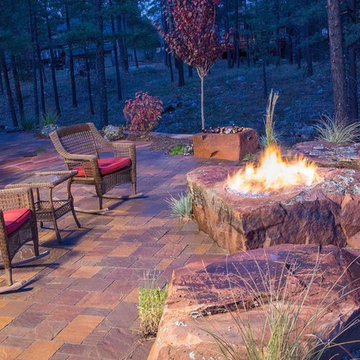 Boulder Cooler/Fire Pit