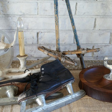 Ski Chalet, Winter Decor