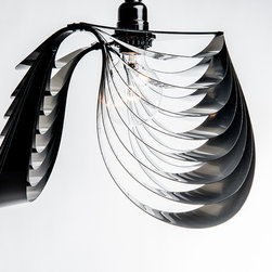 THREE Pendant - Aluminum / Black - Lighting