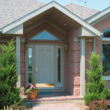 Aluminum Square Fluted Columns