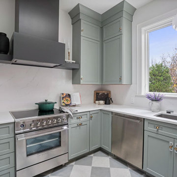 Bright Small Kitchen