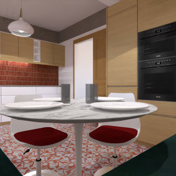 Relooking d'une cuisine esprit vintage