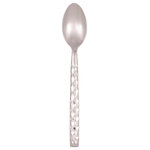 10 Strawberry Street - Hammer Forged Dinner Spoons, Set of 6 - Hammer Forged : The hammered pattern on this sleek collection lends a high-end disposition to your dinner.