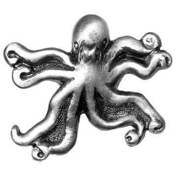 Octopus Knob, Pewter
