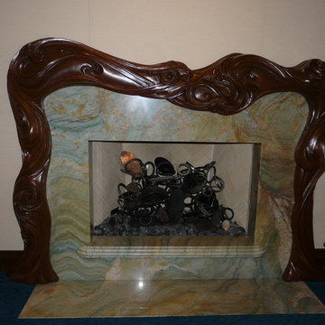 Art Nouveau Inspired Home Theatre