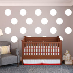 Wall Polka-Dot Decor - Wall Decals