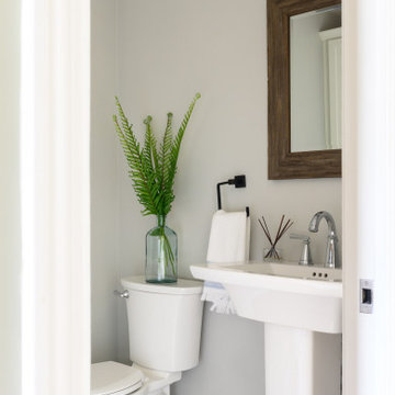 Transitional Powder Room