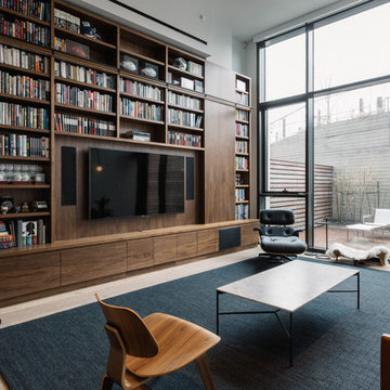 Furman Street Duplex - Living Room
