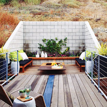 Deck and yard