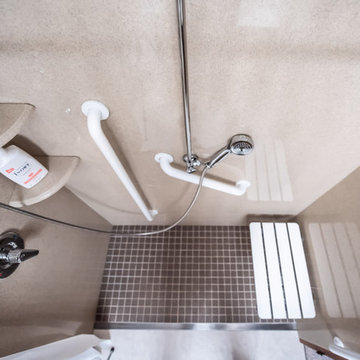 Level Entry Tub-To-Shower Conversion