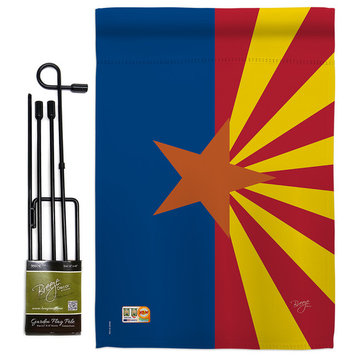 Arizona State Americana States Garden Flag Set