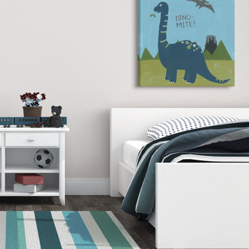 "Mite II" Painting Print on Wrapped Canvas