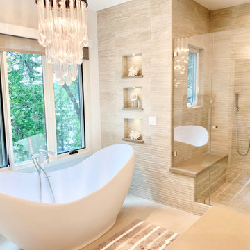 Modern Industrial Lodge, lake Arrowhead Lake Front