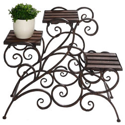 Traditional Plant Stands And Telephone Tables by Pier Surplus