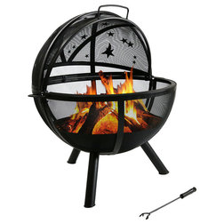 Contemporary Fire Pits by Serenity Health & Home Decor
