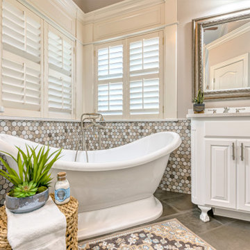 Transitional Master Bathroom Remodel