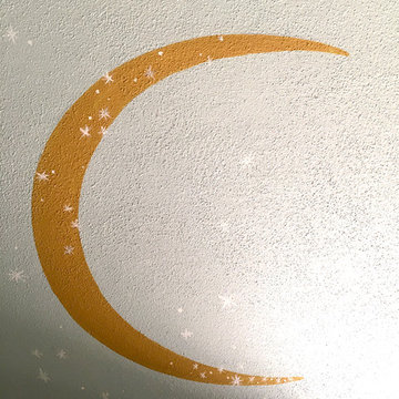 Zodiac Signs Mural on Ceiling