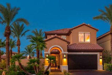 Traditional home design in Las Vegas.