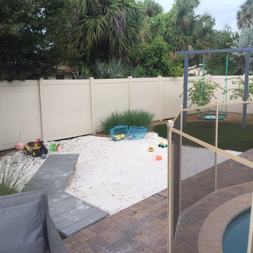 Coastal backyard