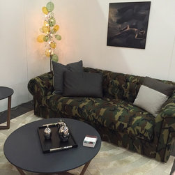 Favola Sofa with Camouflage Fabric - Sofas