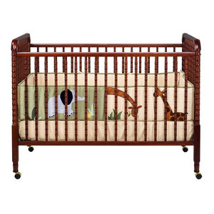 Jenny Lind Stationary Crib Rich Cherry Finish Traditional