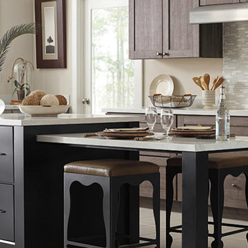 Textured Laminate Kitchen Cabinets