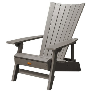 Manhattan Beach Adirondack Chair, Coastal Teak
