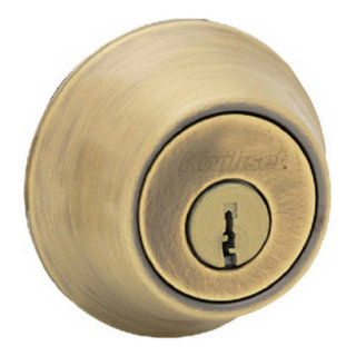 Kwikset® 96650-493 Security Double Cylinder Deadbolt, Antique