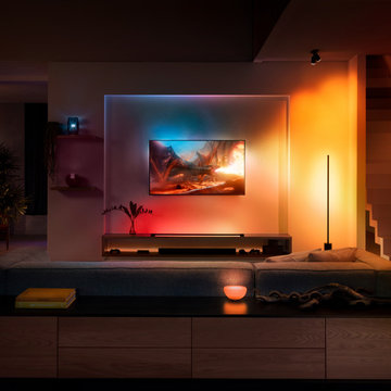 Philips Hue living room