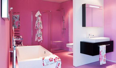 Find farven: Tør du give badeværelset en pink overhaling?