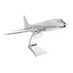 Authentic Models 1930s AP110 DC-3 Airplane Desk Model - Desk Accessories