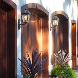 French Chateau Style Exterior Lighting - Outdoor Wall Lights And Sconces