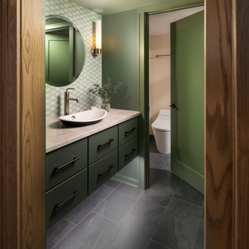 Whitefish Bay Basement Remodel Spa & Sauna